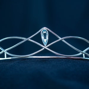 Celtic Tiara - Real Sterling Silver Tiara - Heirloom Jewellery - Celtic Crown - Wedding Crown - Bridal Tiara - Made in Wales