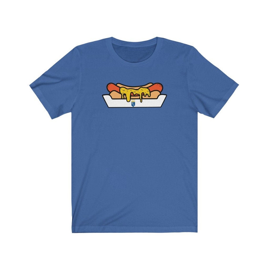 Kansas City Hotdog Unisex Jersey Short Sleeve T Shirt Royals Etsy
