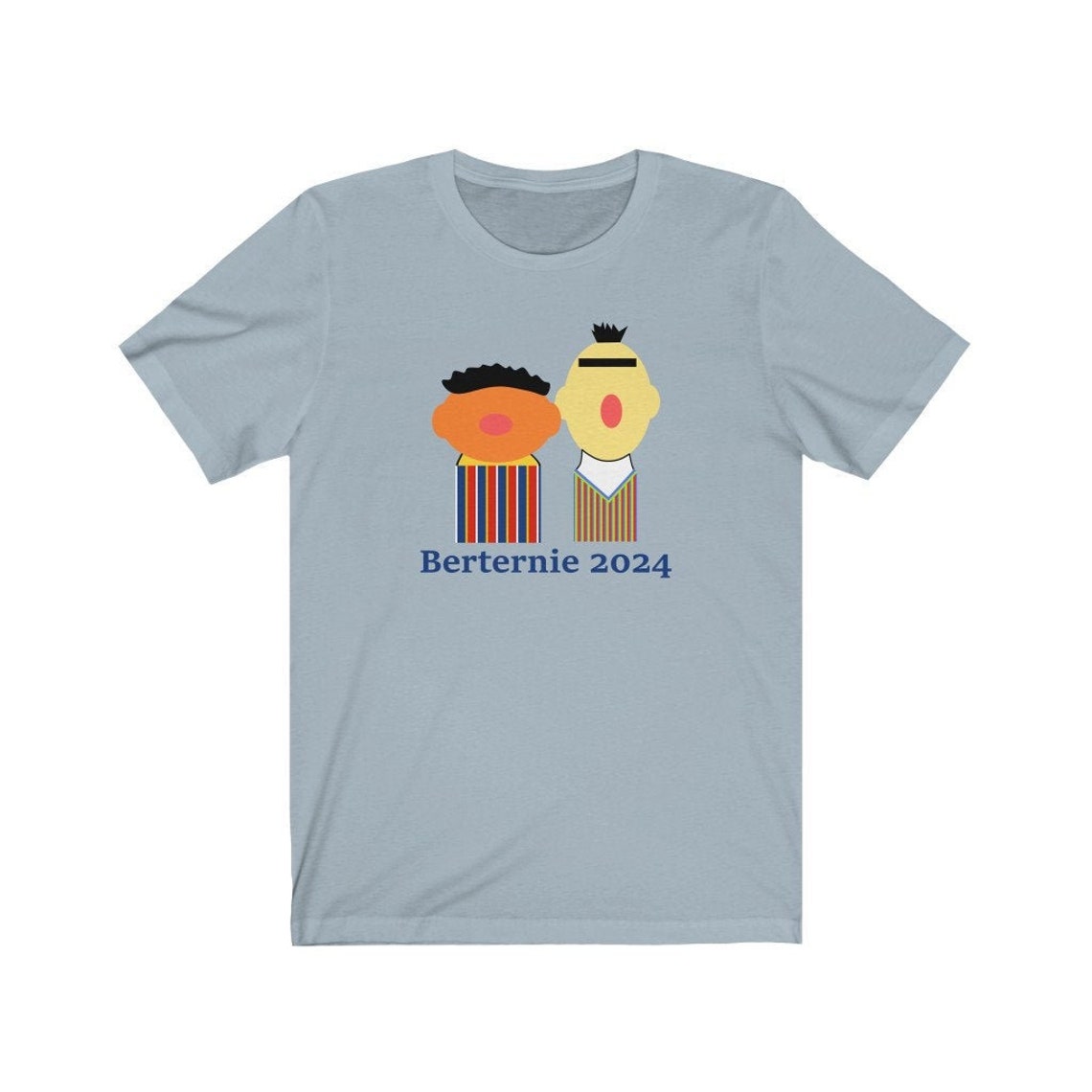 Bernie Bert Ernie 2024 Short Sleeve Election T Shirt 2024 | Etsy