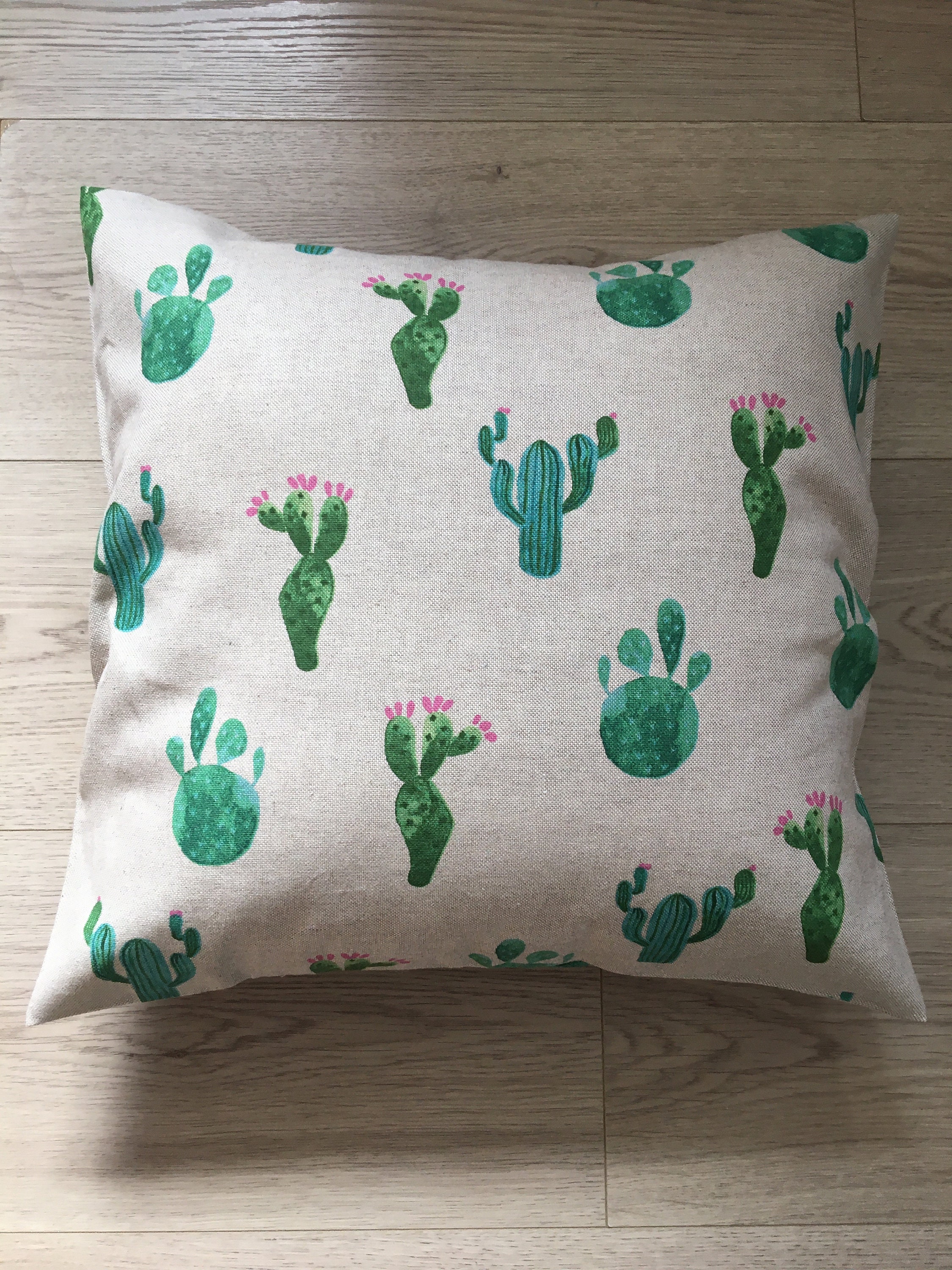 Housse Coussin Cactus, Déco Intérieure Design Intérieur, Housse de Coussin, Thème Tendance Décoratio