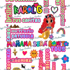 Karol G manana sera bonito| Karol G PNG-bestand| Karol G roze haar| Manana Sera Bonito PNG