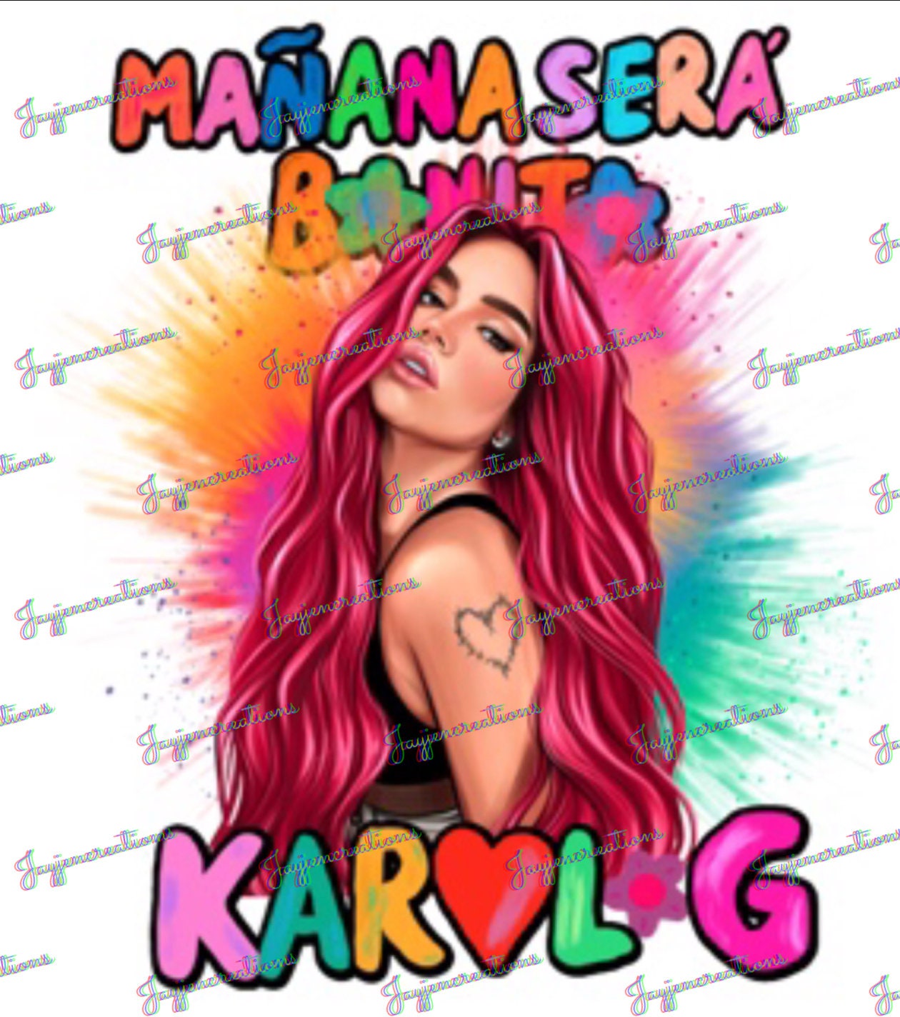 Karol G / KarolG Mañana Sera Bonito/ Karol G manana sera Etsy España