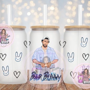 BAD BUNNY png / bad bunny SUBLIMACIÓN bad bunny / bad bunny libbey archivo de sublimación