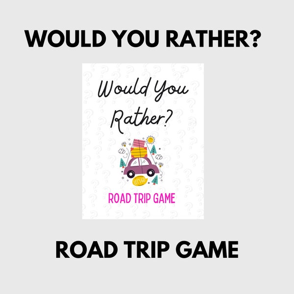 Would You Rather Etsy