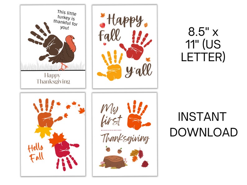 Thanksgiving Handprint Art Fall - Il 794xN.4195425621 Ceyf 