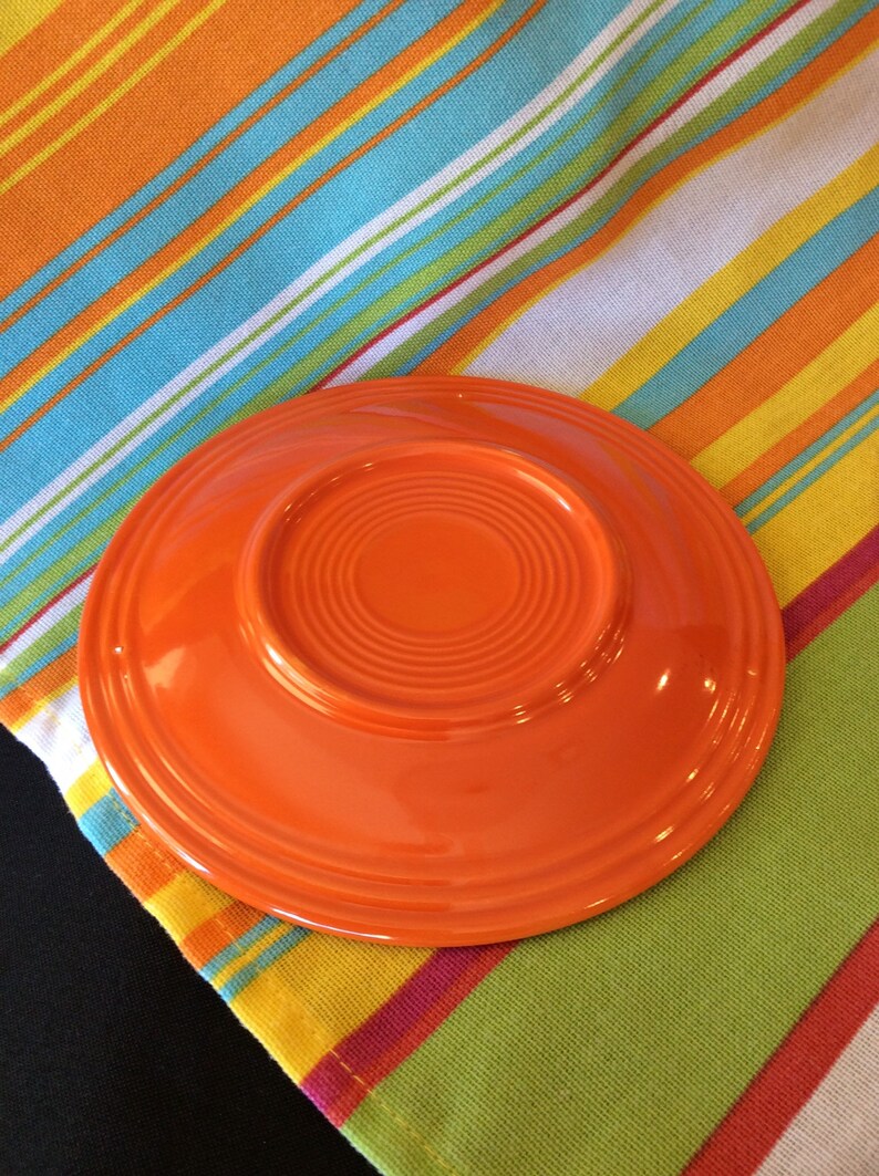 Rare Fiesta RED Radioactive Fiesta Vintage plates Fiestaware Etsy