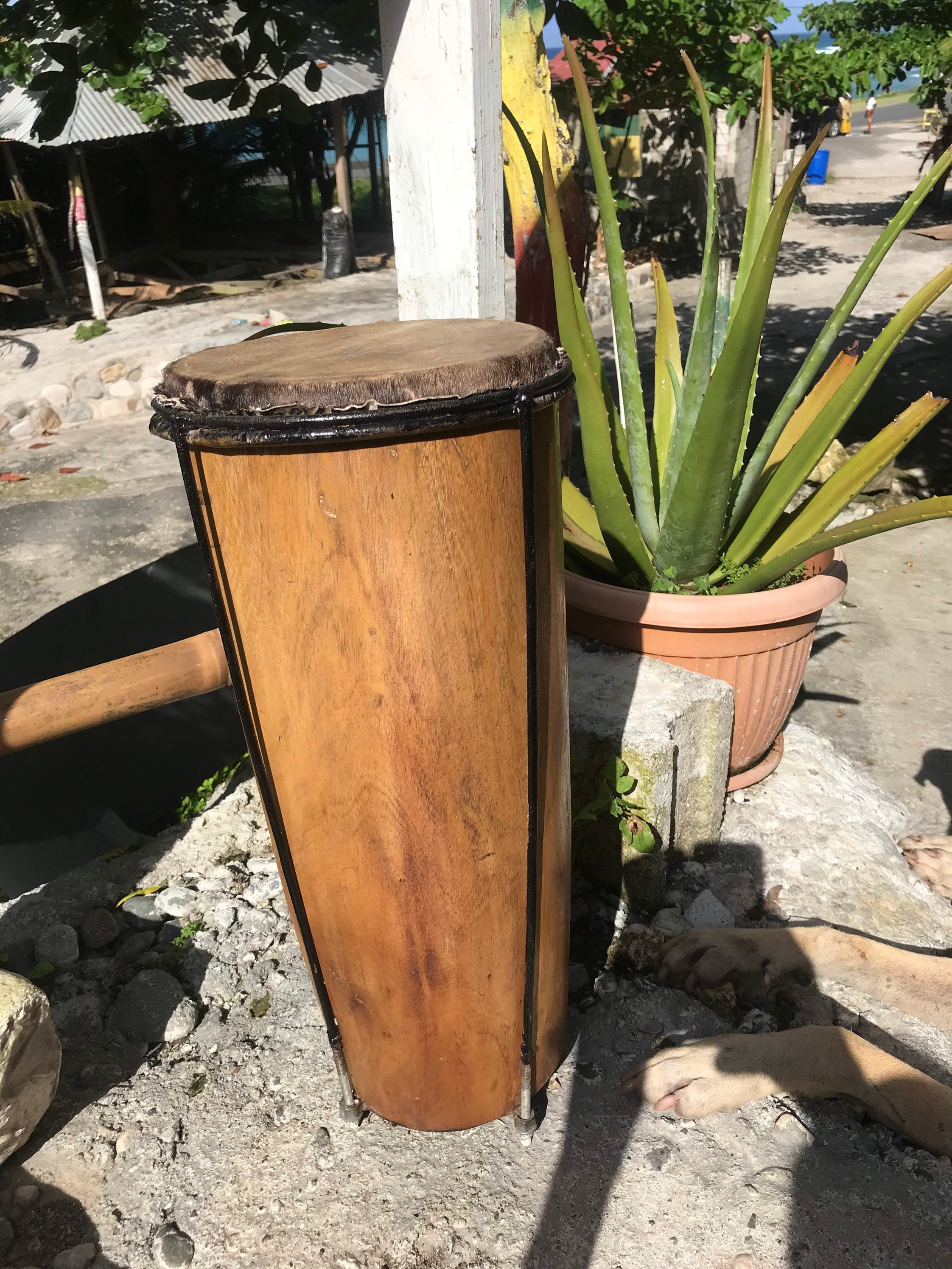 Kette Jamaican Drums With Half Steel Goat Skin Etsy