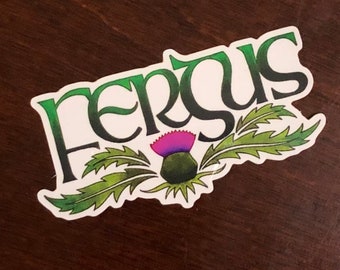 FERGUS! Sticker