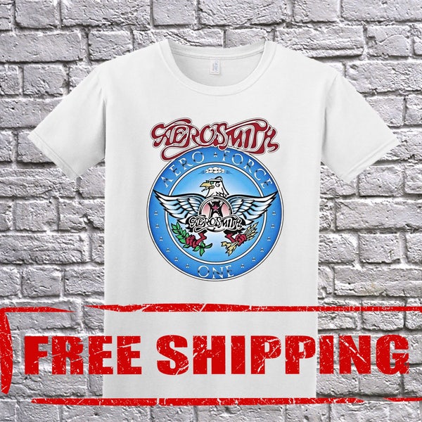 Wayne's World Garth Aerosmith T-shirt Halloween Costume White Shirt Toddler Youth Adult Lady Fitted sizes