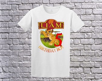 The Lion Guard white shirt, the lion guard theme  party, the lion guard boy's shirt, the lion guard personalized shirt, The Lion Guard