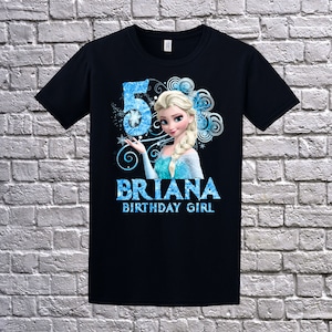 Frozen birthday girl shirt, Frozen custom shirts, Frozen birthday party, Frozen Birthday Shirt, Frozen family shirts, Frozen birthday outfit