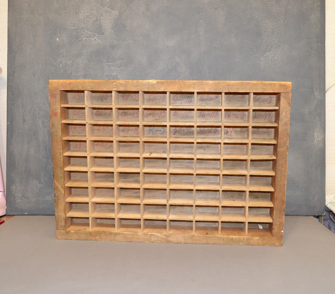 Large Wooden Retro Shadow Box Knick Knack Storage Display Box Etsy