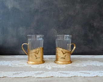 2er-Set Glas-Teetassenhalter, Kaffee-/Weinbecher, Teeliebhaber-Geschenk, Party-Dekoration, facettiertes Glas, Männerhöhle, Geschenk, Möwe, Küsten-Wohnkultur, Foto-Requisiten