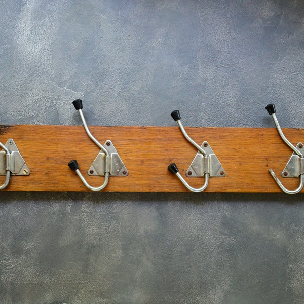 Wooden Peg Towel Holder Etsy