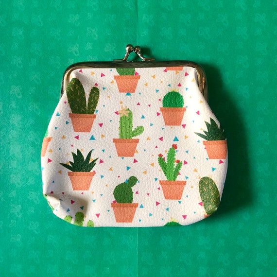 Cactus coin purse sales