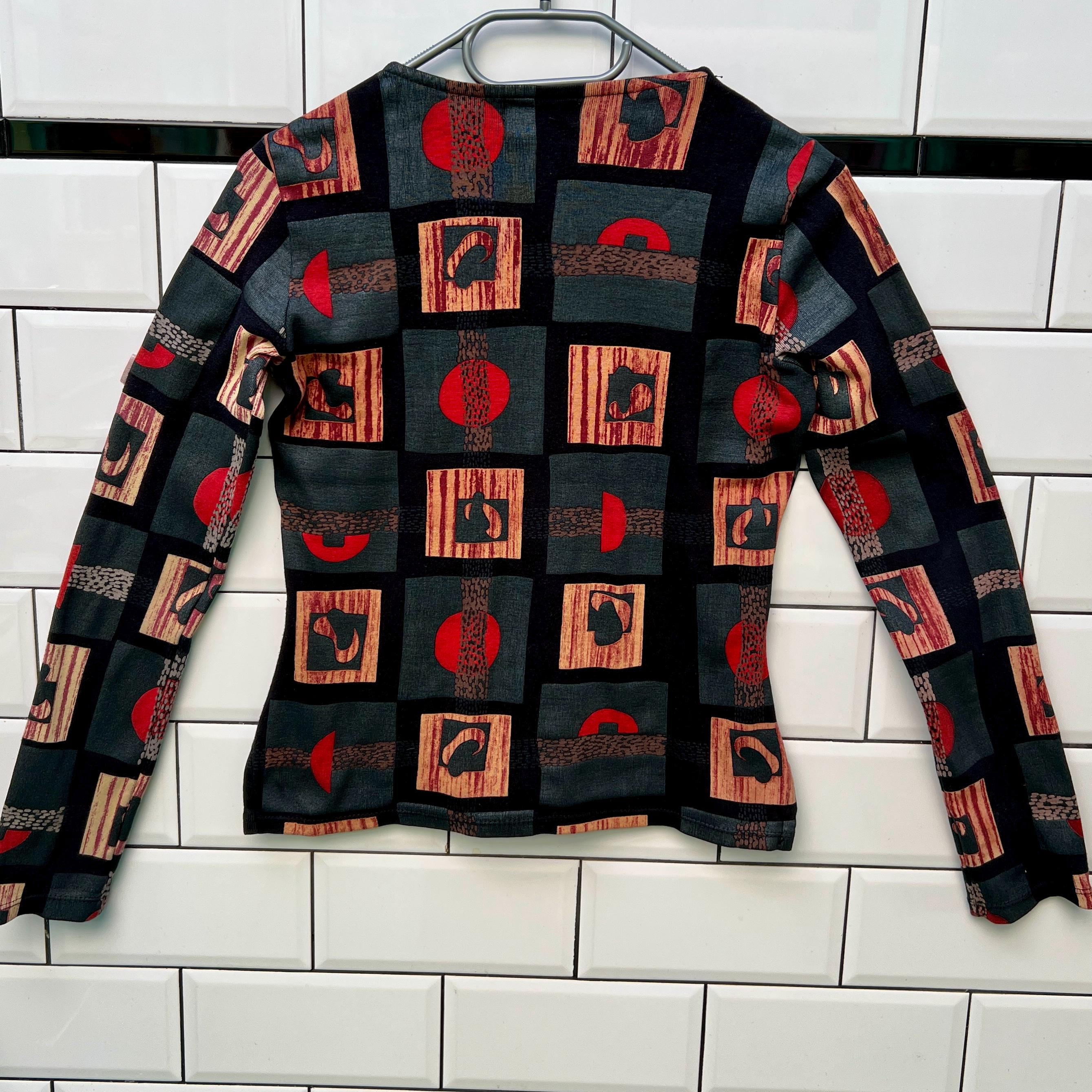 Y2K Custo Barcelona Vintage Shirt, Custo Long Sleeve Shirt
