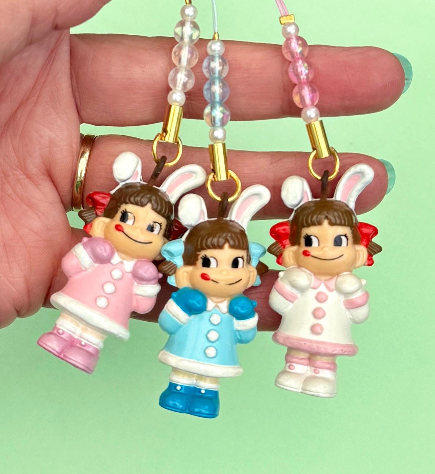 Peko Chan Milky Keychain - Etsy