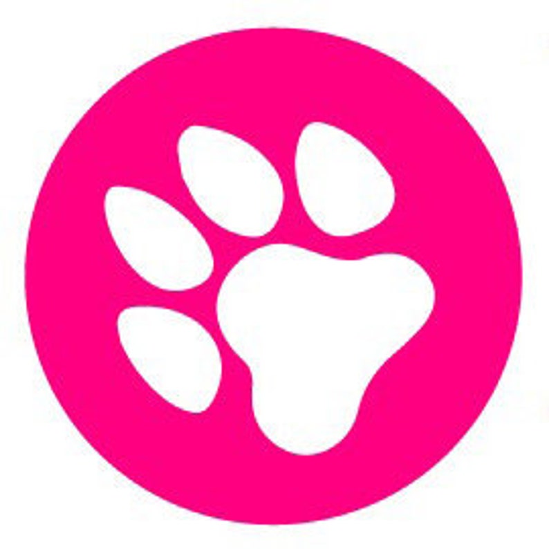 Doghouse with Paw Print 1 Collar
