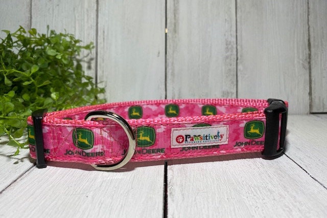 john deere dog collar