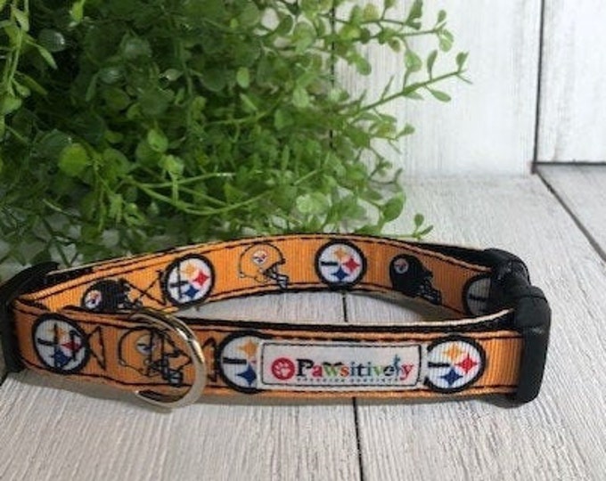 Pittsburgh Steelers, 5/8"Dog Collar