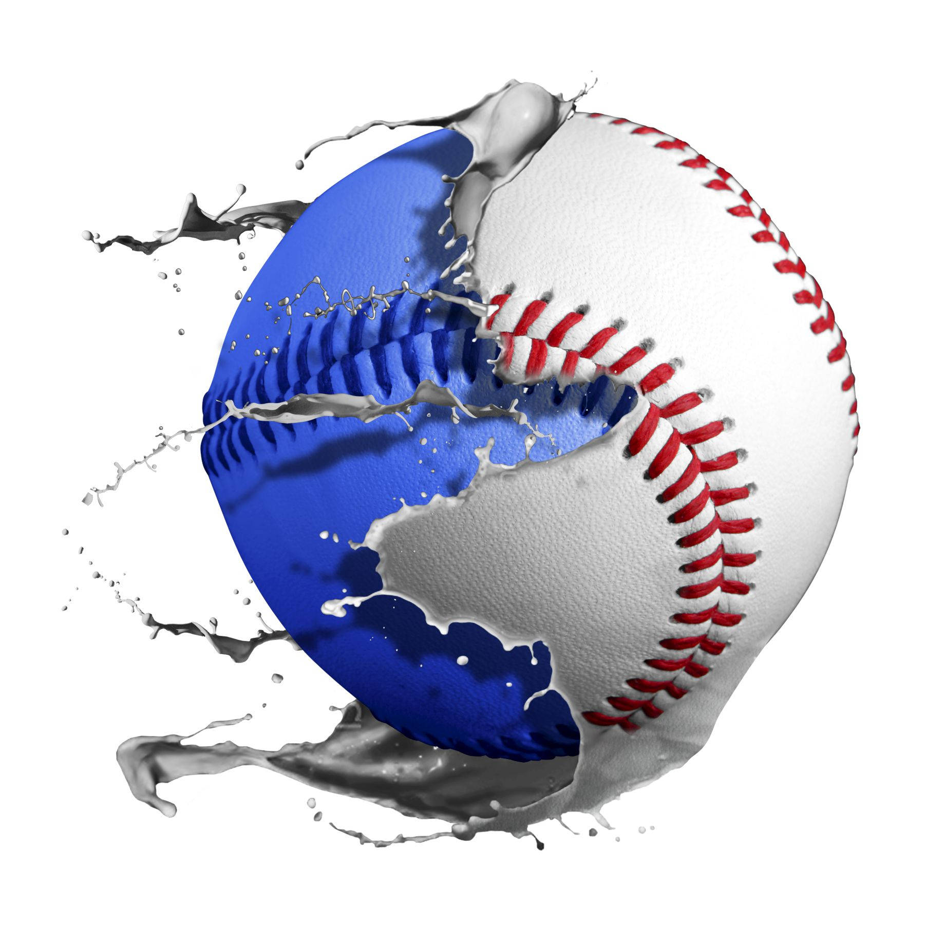 Ripping Baseball Vinyl Decal Full Color Baseball Decal Etsy