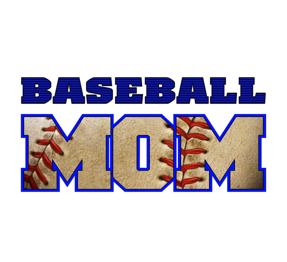 Baseball Mom Baseball Mom Vinyl lettering Equipo Etsy España