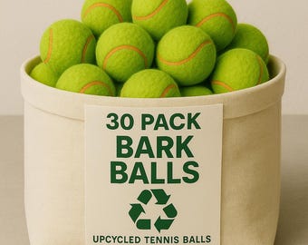 30 Recycled Tennis Balls For Your Fetch-Loving Pup! #BarkBalls
