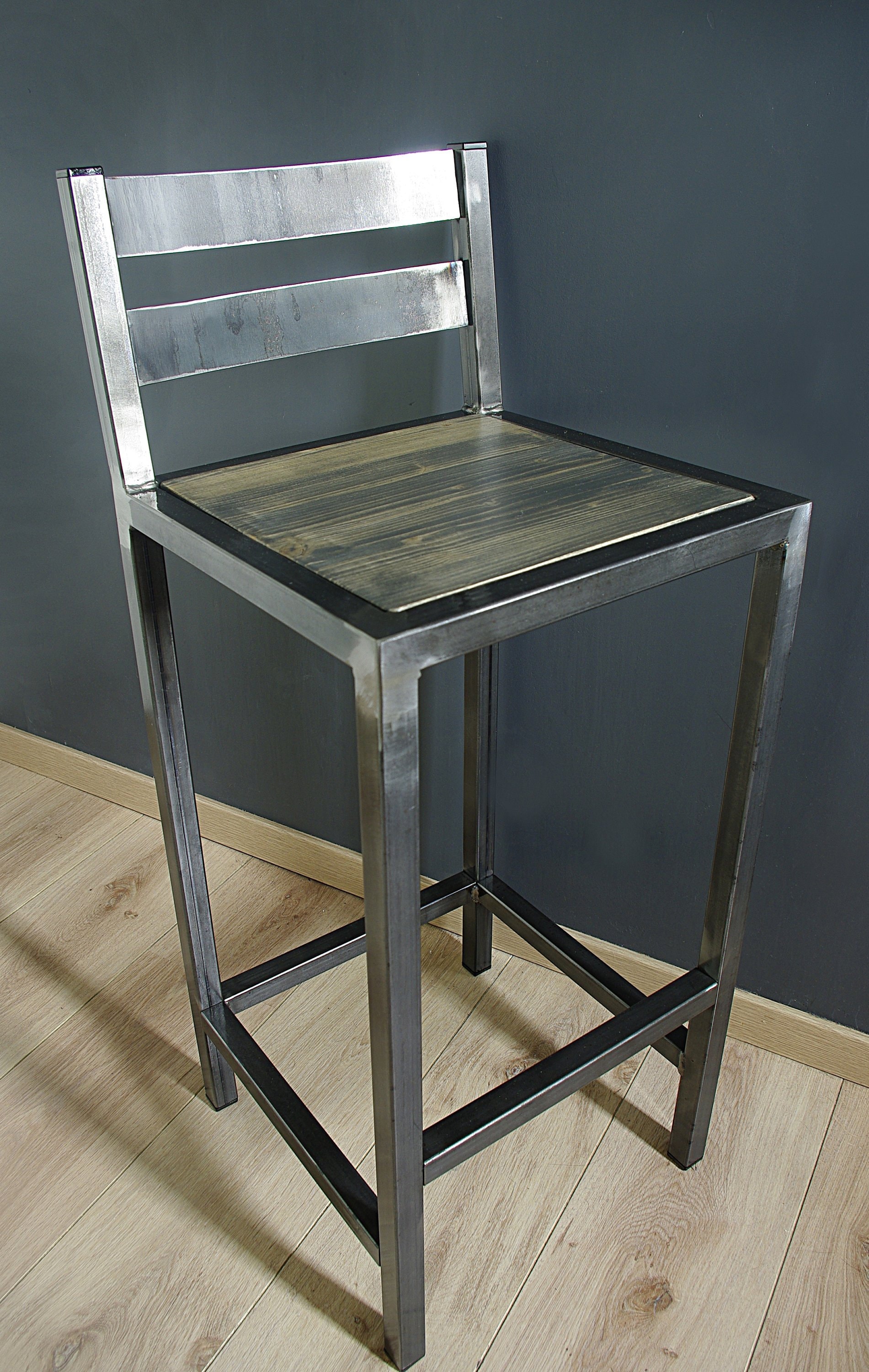 Custom made 2024 wood bar stools