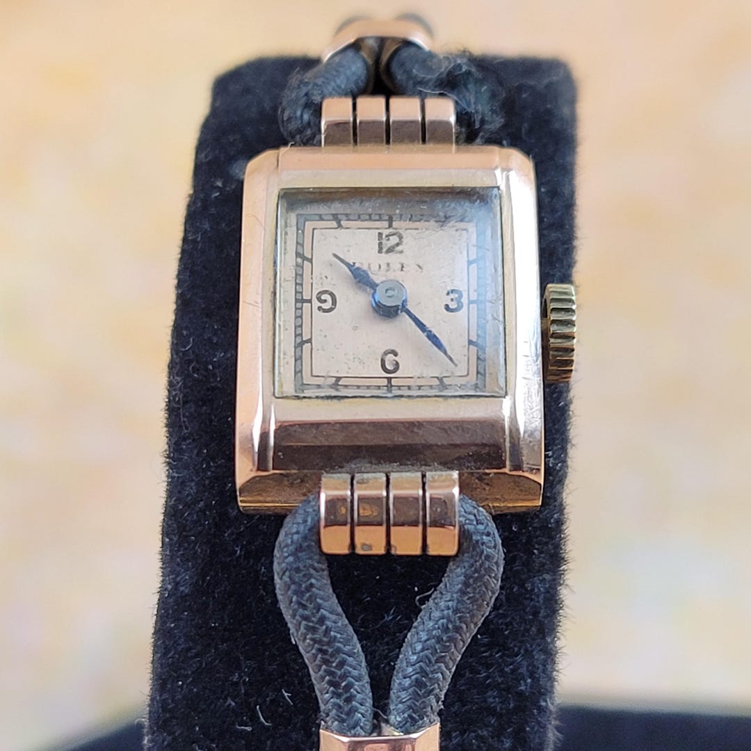 Vintage Ladies Rolex 18ct Gold Cocktail Wristwatch. WW2 1940. - Etsy