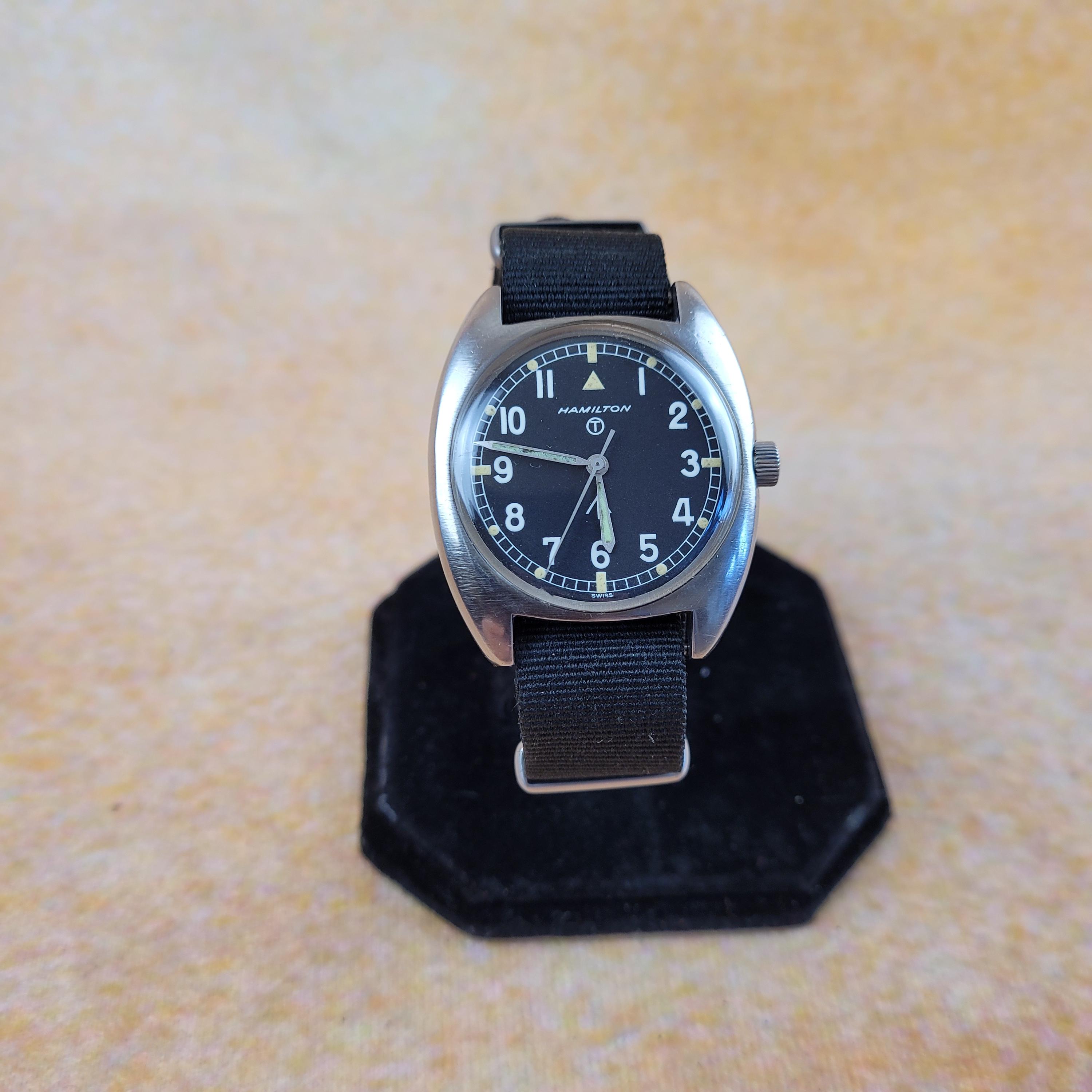 時計 vintageitems70s British army HAMILTON 20｜Hamilton W10 British Army, military watch with one-piece