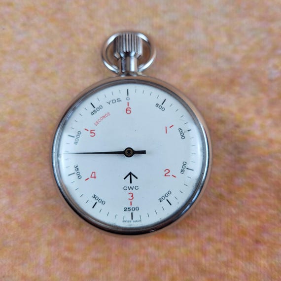 Vintage CWC British Military ASDIC Stop Watch Etsy