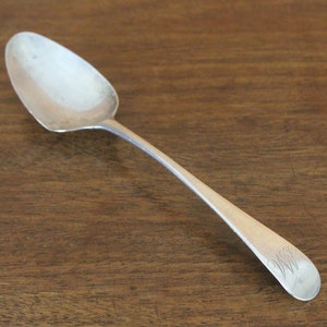 Antique Spoon sterling silver teaspoon dated 1798