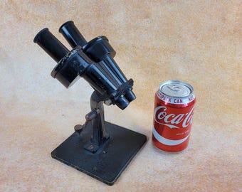 Negritti and Zambra Binocroscope microscope x 15 magnification.