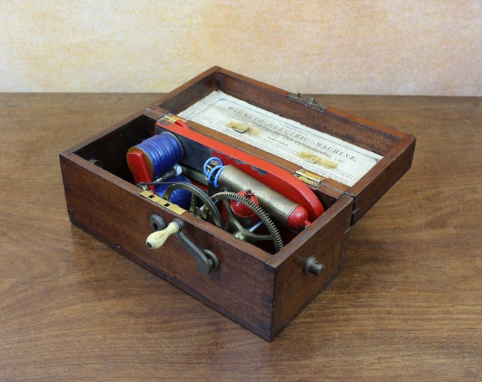 Antique Victorian Electro Shock Machine Circa 1870 Etsy