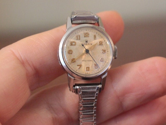 ladies rolex precision vintage