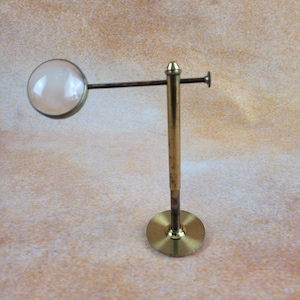 Antique Bulls Eye Illuminator magnifier. Victorian circa 1860