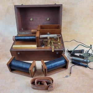 Antique Electro Therapy machine for nervous complaints, circa 1880