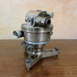 Antique Military Theodolite Director Artillery Gunsight