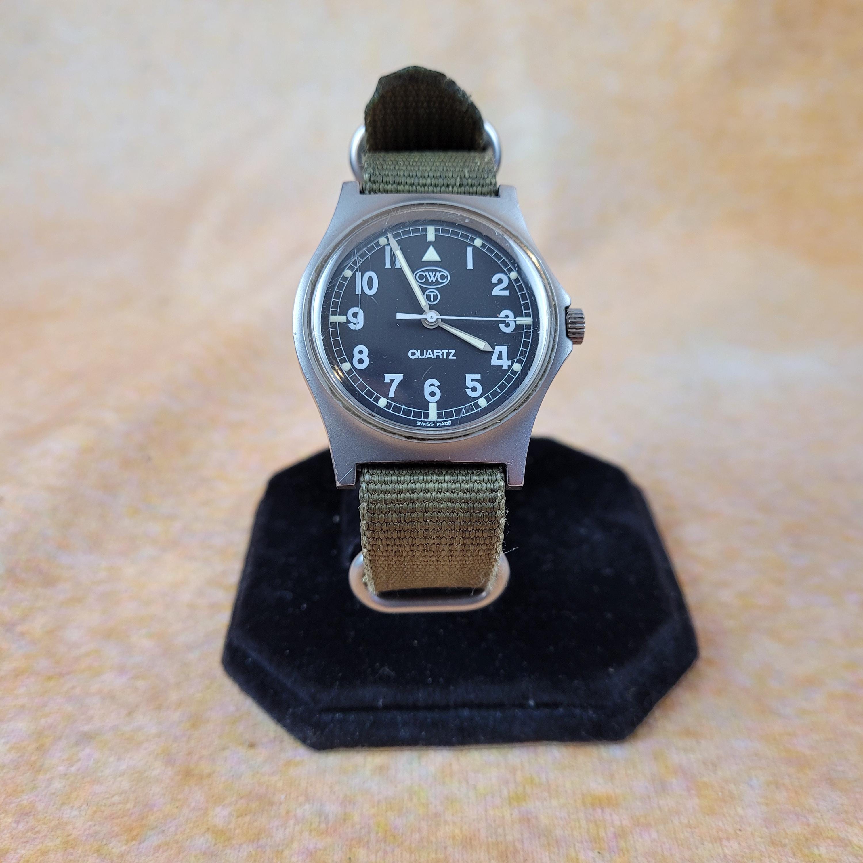 Vintage CWC Watch British Military Issued, Royal Navy Gulf