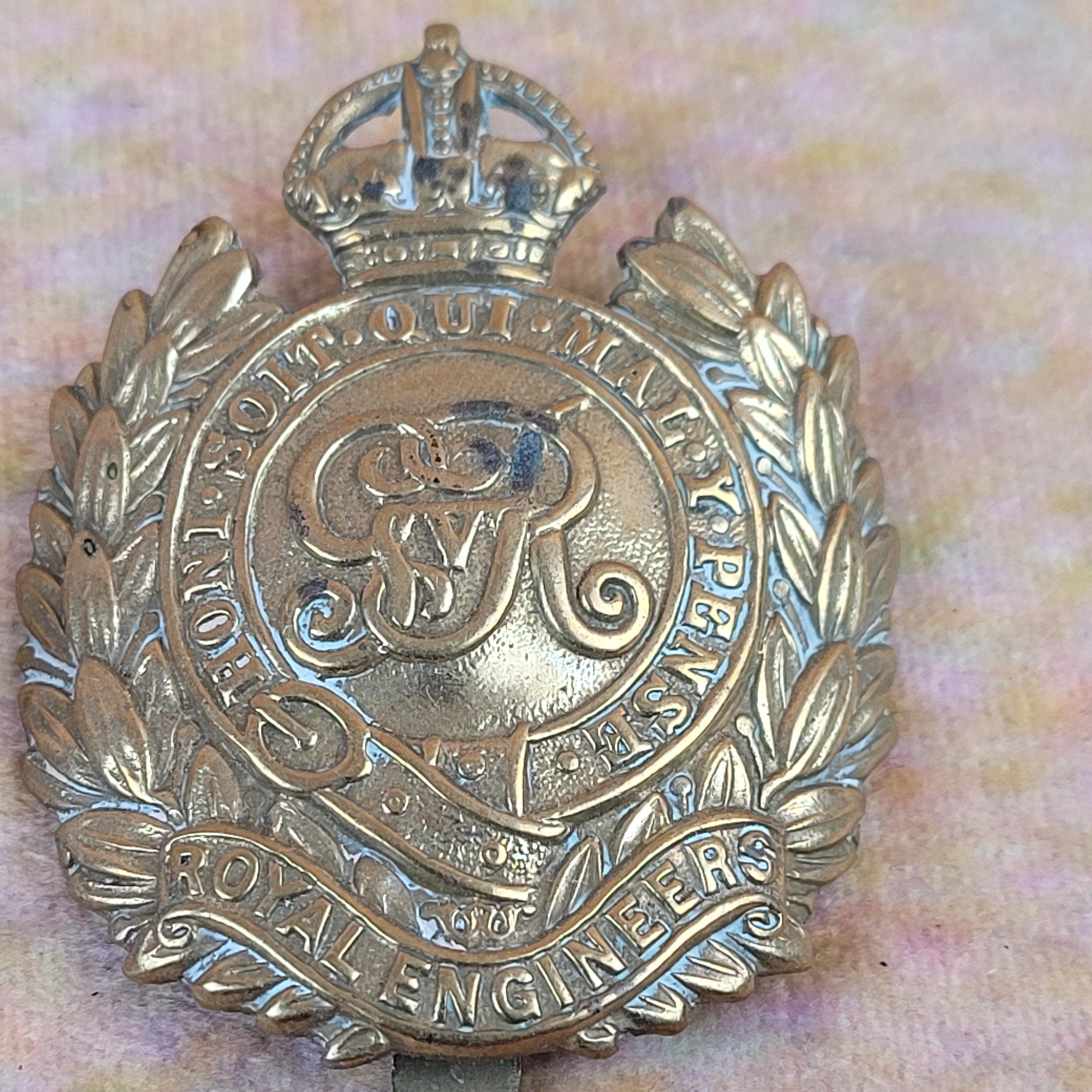 ヴィンテージ英国陸軍帽章、第一次世界大戦/第二次世界大戦ミリタリー
