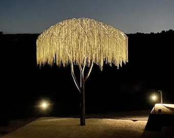 Eternal Tree Sculpture - Kinetic Outdoor Art - Large Tree Sculpture