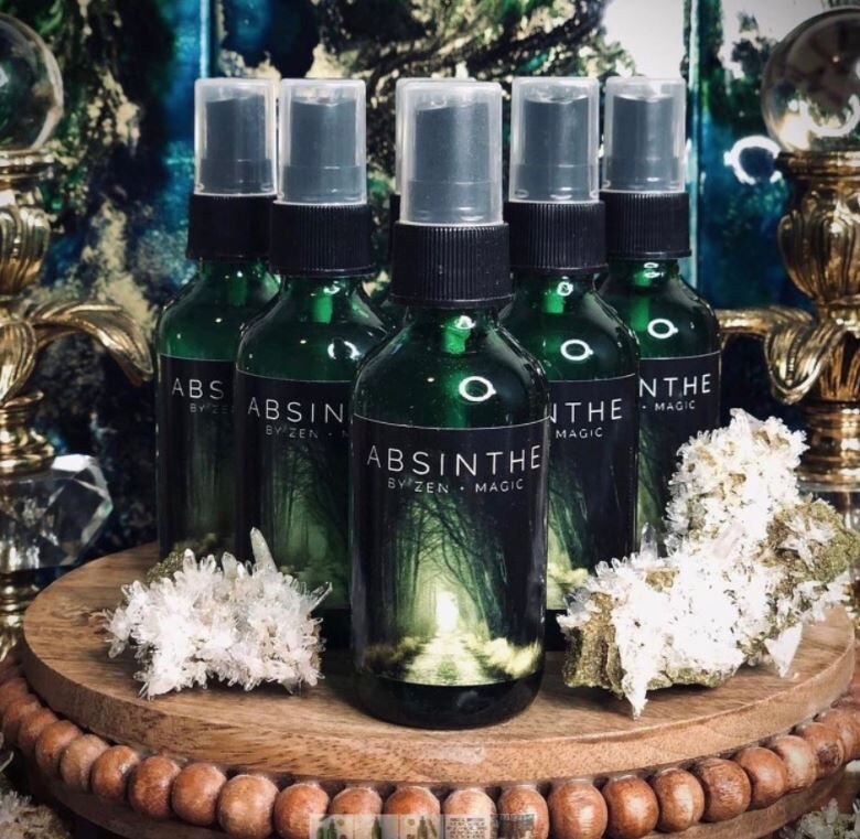 ZenMagic ABSINTHE Essential Oil Spray Energy Etsy