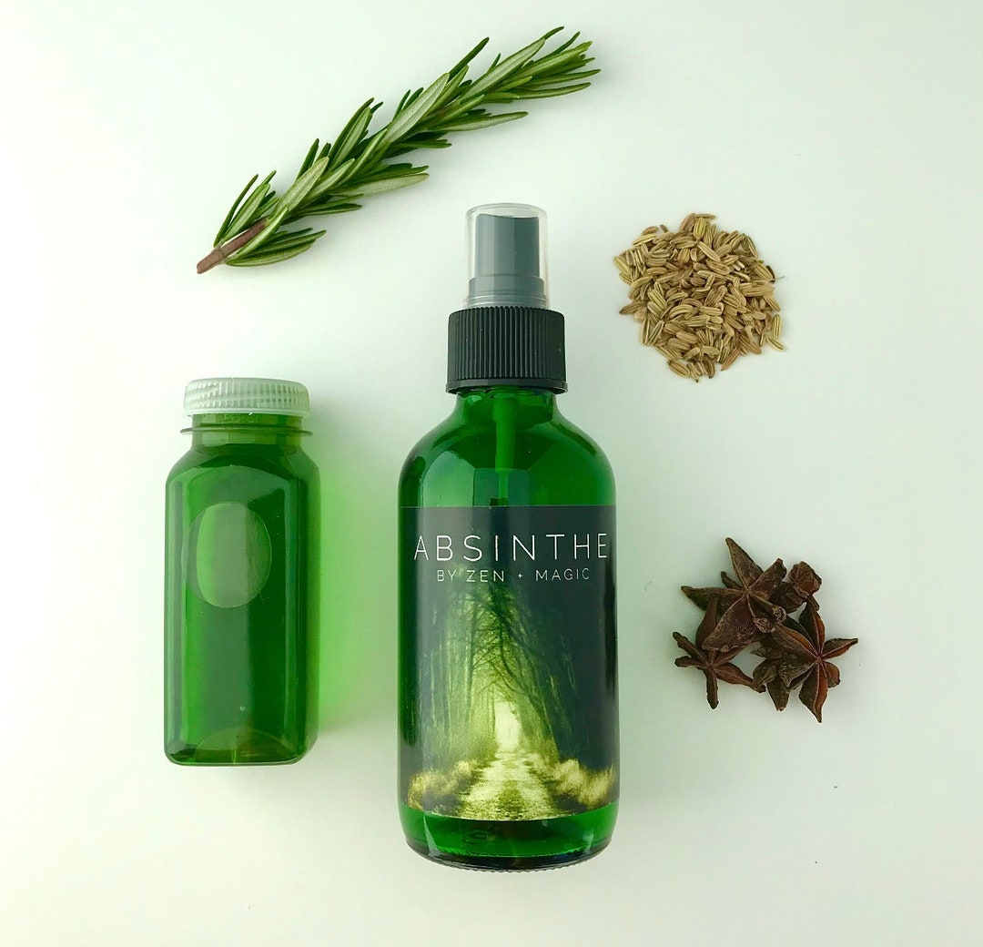 ZenMagic ABSINTHE Essential Oil Spray Energy Etsy.de