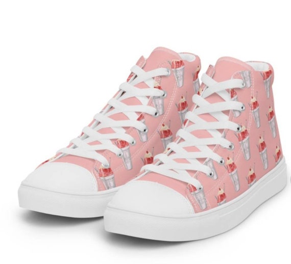 Cute Pink Snowball Shoes