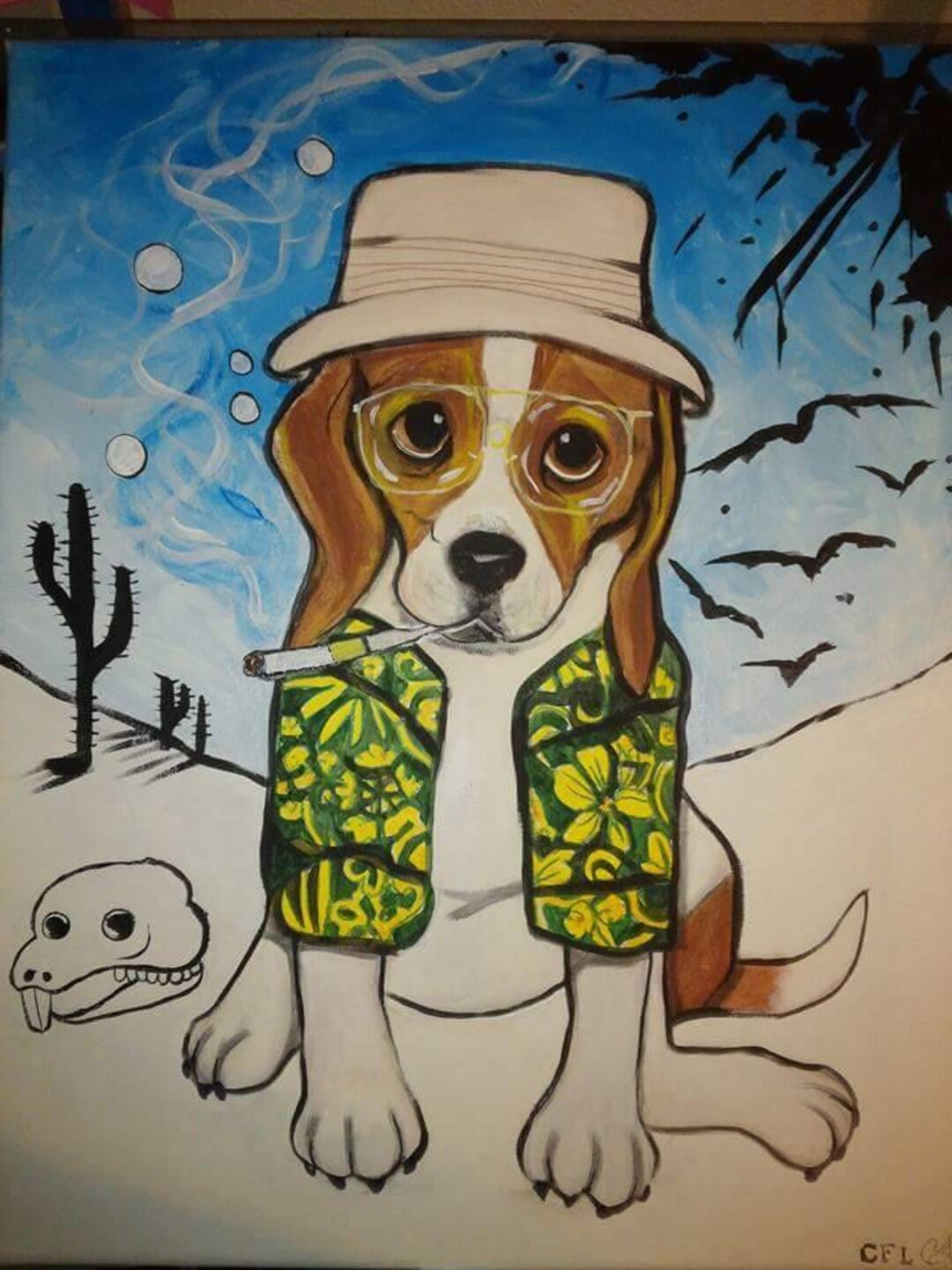 Custom Pet Portrait on Canvas – Dog, Cat, Bird & More | Personalized ...