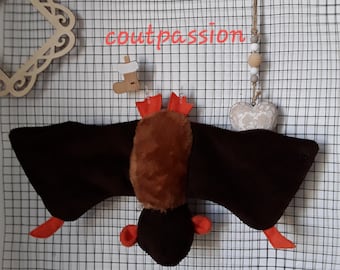 Jouet peluche,  Fanny la chauve-souris