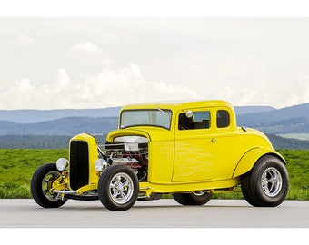 Tool Box Magnet 1940 Ford Coupe Street Hot Rod Refrigerator