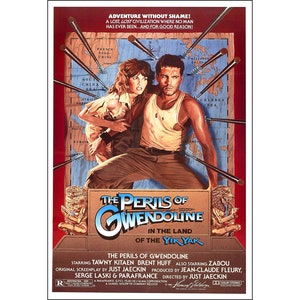 The Perils Of Gwendoline Movie Poster - 1984  - Action - One Sheet Artwork