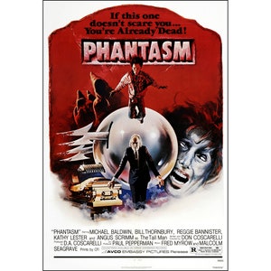 Phantasm Movie Poster - 1979 - Horror - One Sheet Artwork - Digital Download