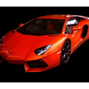 Rode Lamborghini Gallardo - Exotische sportwagen foto - Digital Download